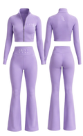 Luxe Lane Sculpt Flare Set – Lavender